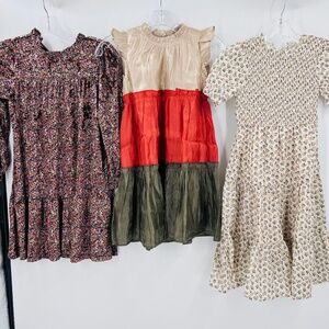 HAYDEN GIRLS 3 DRESS LOT NEW SIZE SMALL
